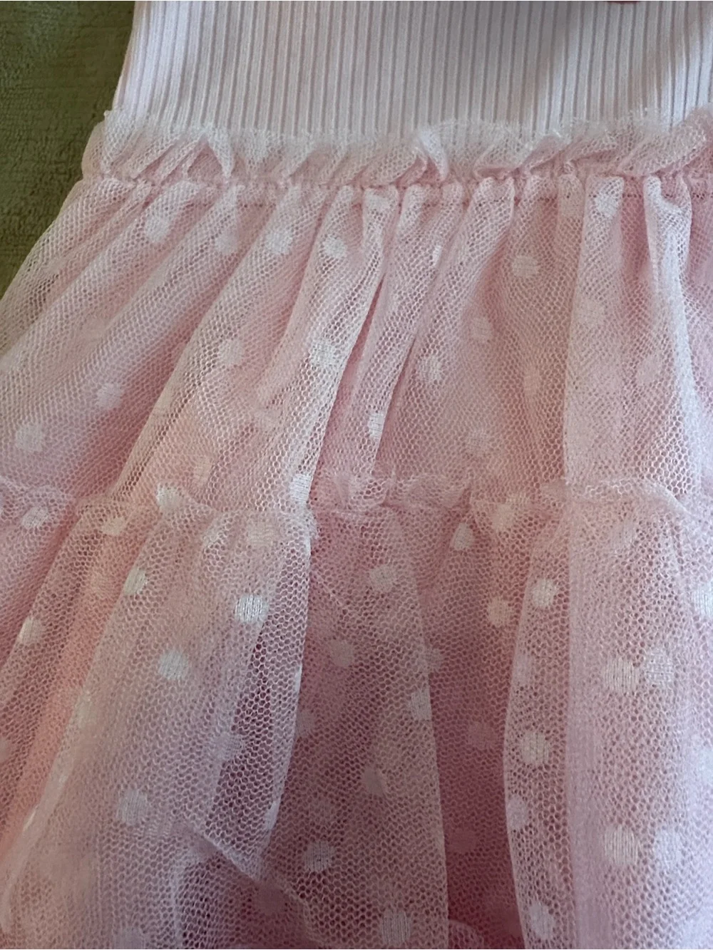 wonder nation Pink Cherries Tulle Tiered Dress